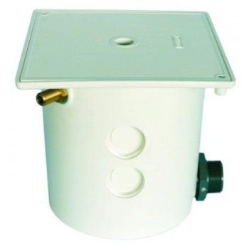 OWM Niveauregler Deluxe 1-10 bar, Deckel weiss